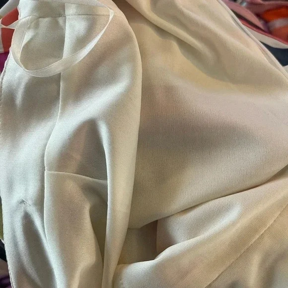 Annabella women’s size small striped skirt with pockets lined polyester nwot - Picture 8 of 10